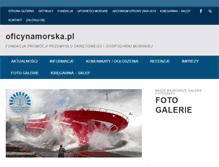 Tablet Screenshot of oficynamorska.pl